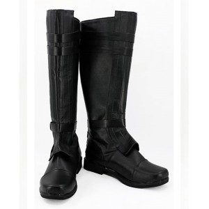 Star Wars : Haute Qualité Anakin Noir Long Boots Cosplay Acheter